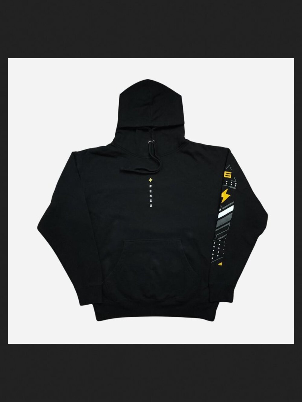 Pengu black hoodie